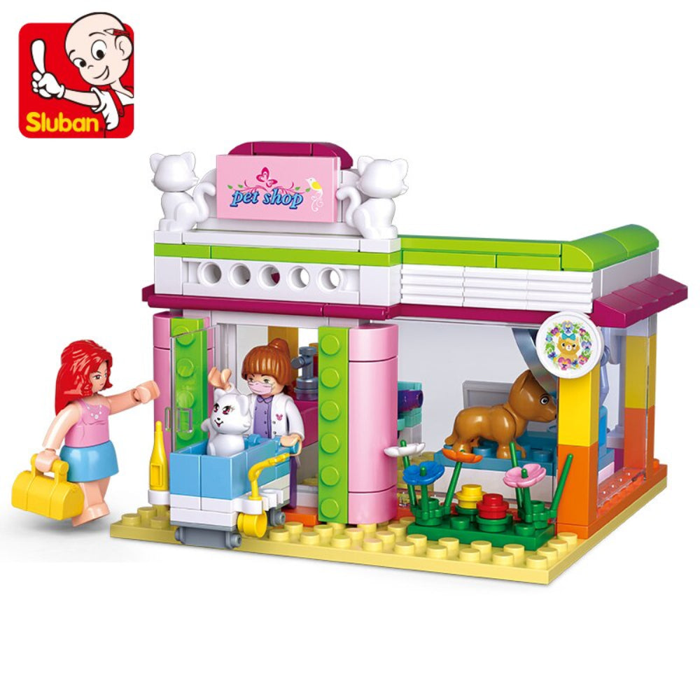 Sluban  Pet Shop 195 Pcs  Image#1