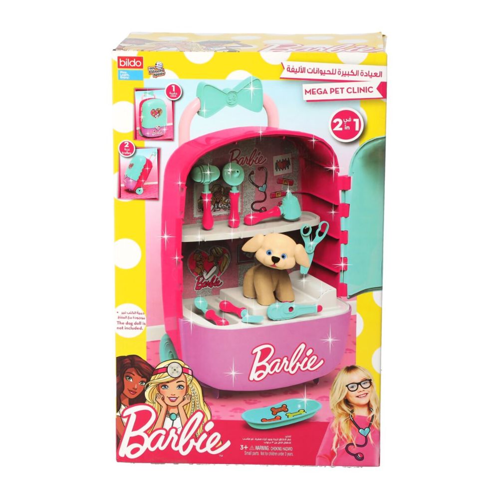 Barbie Mega Case Portable Pet Vet