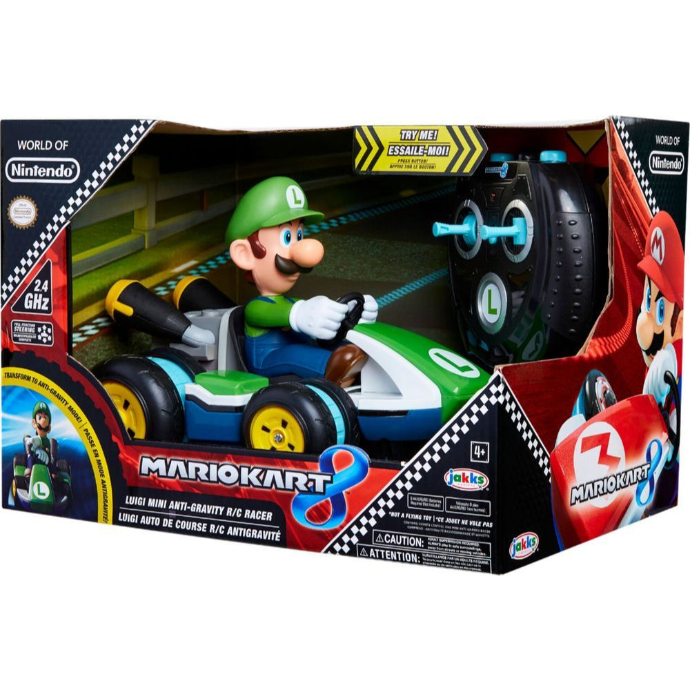 Jakks Nintendo Luigi Mini Kart Rc Racer  Image#2