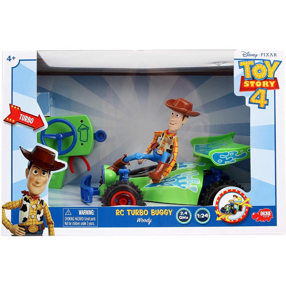 Toy Story Dickie Remote Control Toy Story 4 Buggy With Woody 1:24 – Toys4me