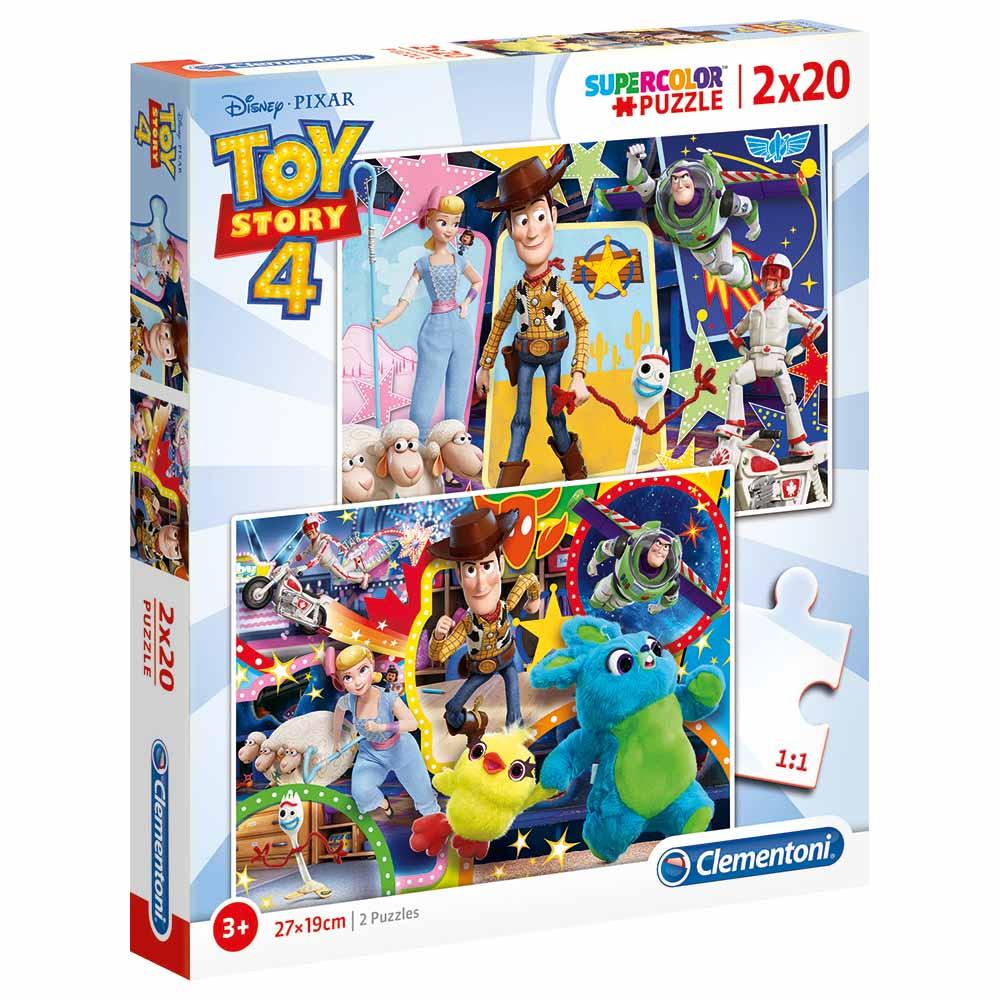 Toy Story Super Color Puzzle Toy Story 4 - 2X20  Image#1
