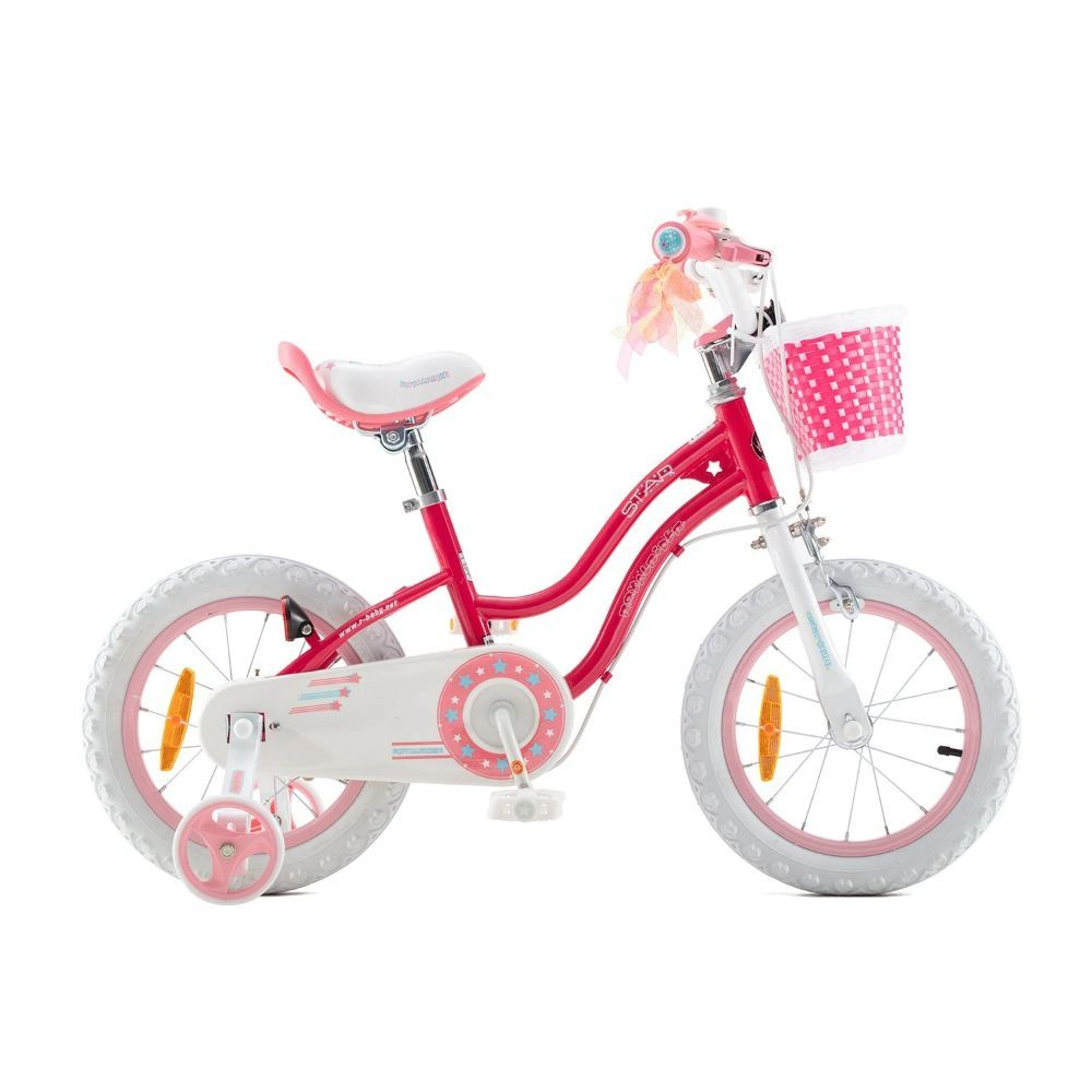 RoyalBaby Girls Kids Bike Stargirl 18 Inch Bicycle , Pink Blue