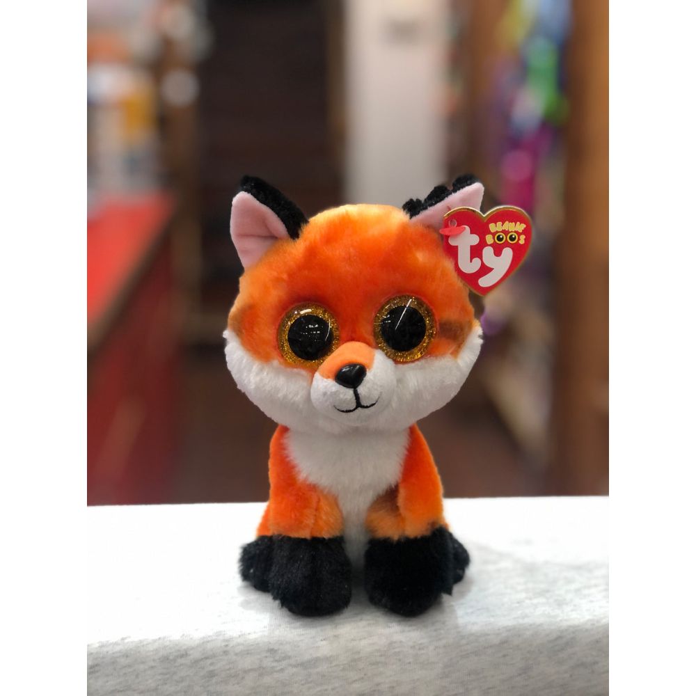 TY Beanie Boos Fox Meadow Orange 6 inch