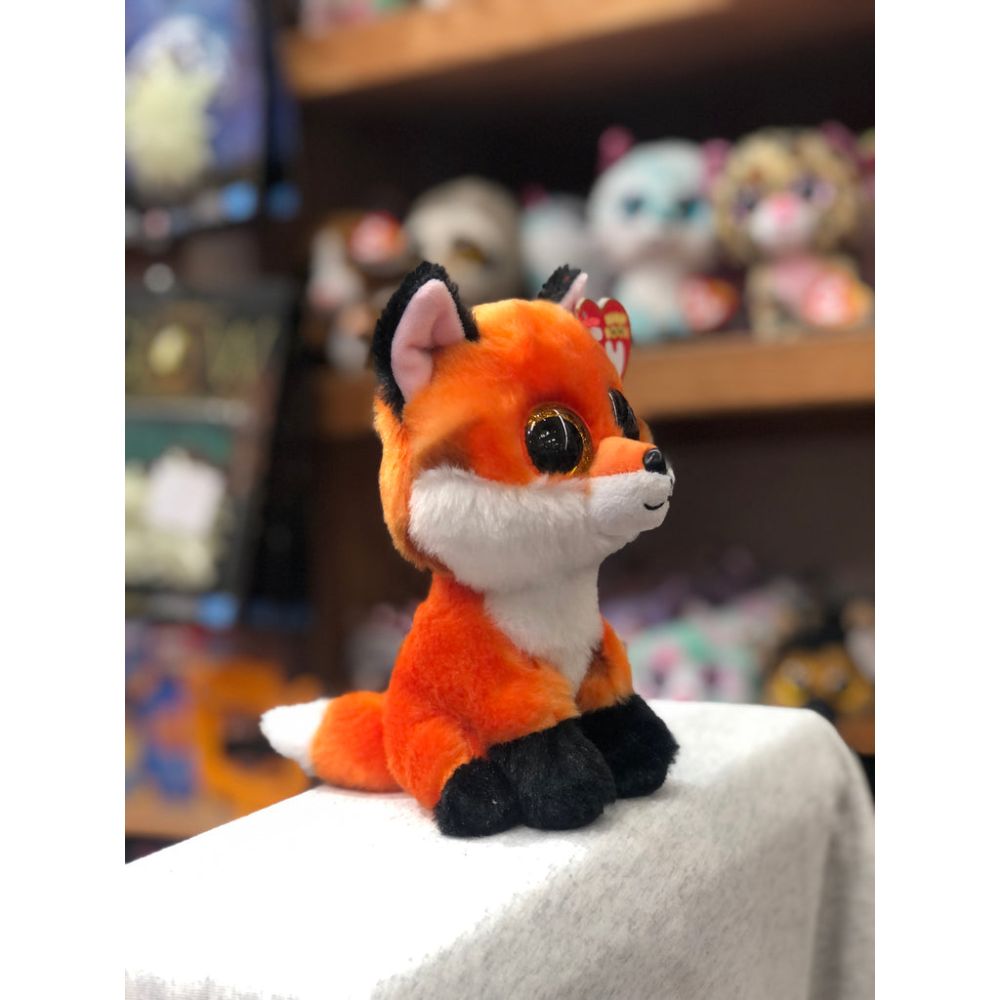 TY Beanie Boos Fox Meadow Orange 6 inch
