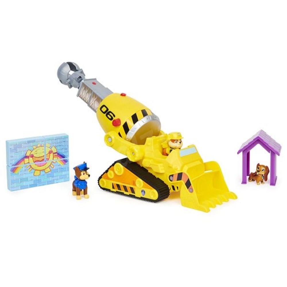 Paw Patrol The Movie Rubble's Deluxe Bulldozer