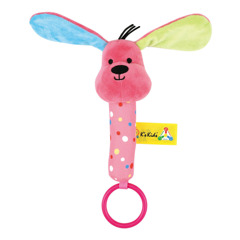 K's Kids - Squeaky Stick Rattle - Patrick  Image#1