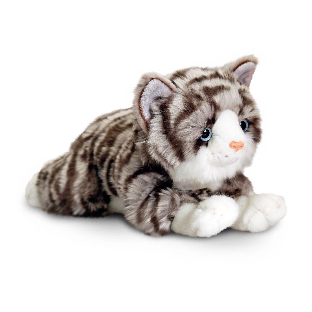 Keel Toys Kel07054Sc1487 - 30Cm Jade Grey Cat  Image#1