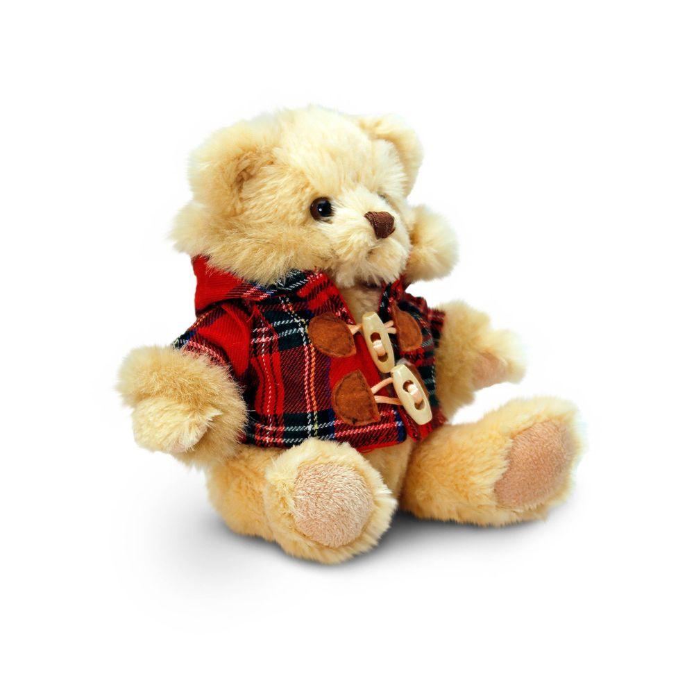 Keel Toys 15Cm Hamish Bear With Tartan Coat  Image#1