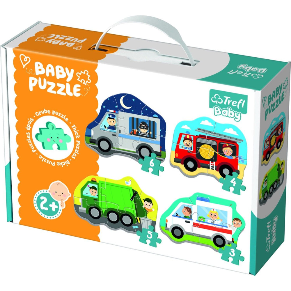 Trefl Puzzles  Baby Classic  Vehicles And Jobs  Image#1