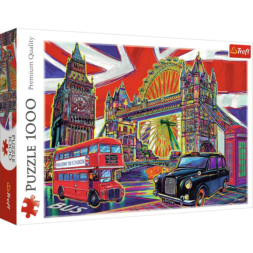 Trefl Puzzles 1000 Colours Of London  Image#1