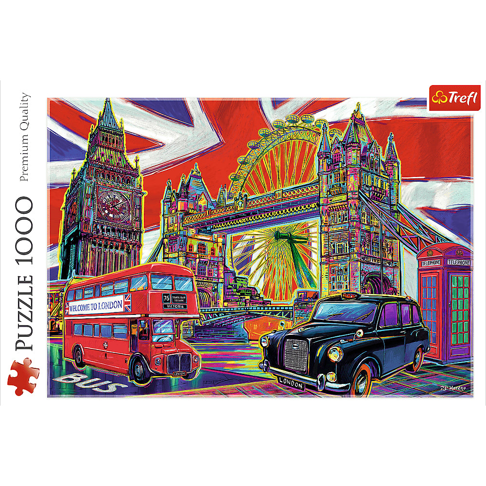 Trefl Puzzles 1000 Colours Of London  Image#2