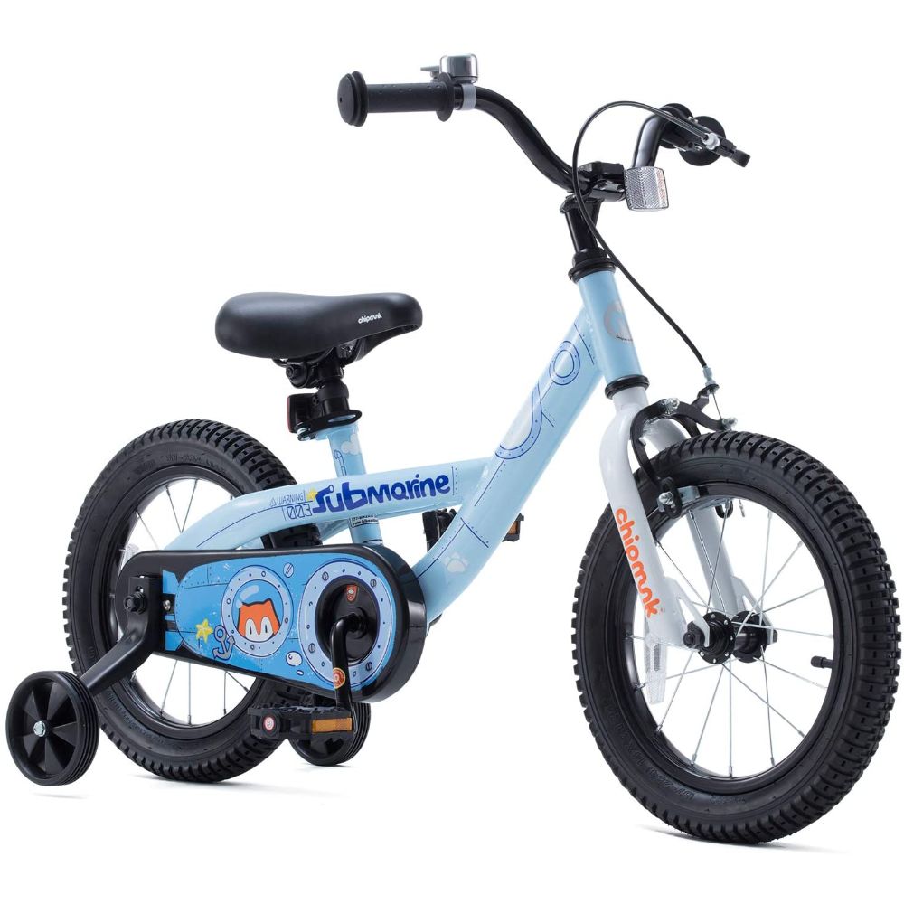 Chipmunk Submarine 14 Inch Children Bicycle Blue  Image#1