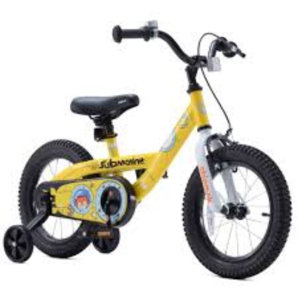 Chipmunk Submarine 14 Inch Children Bicycle Yellow  Image#1