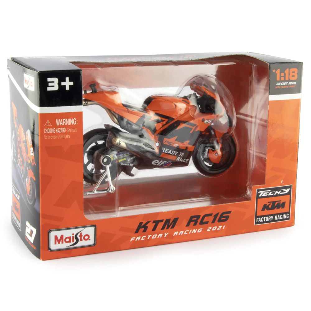 Maisto Die-Cast 1:18 Tech 3 KTM Racing #27 Iker Lecuona