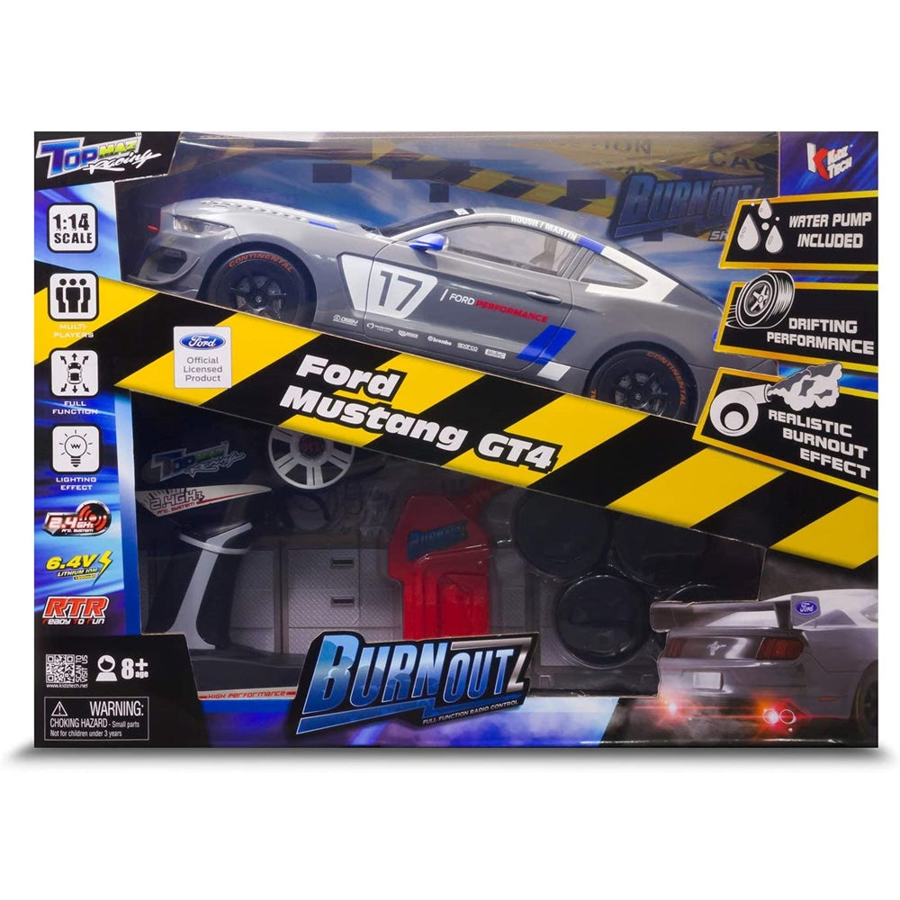 Kidz Tech 1/14 R/C Burnoutz (Ford Shelby GT4) (Rechargeable)