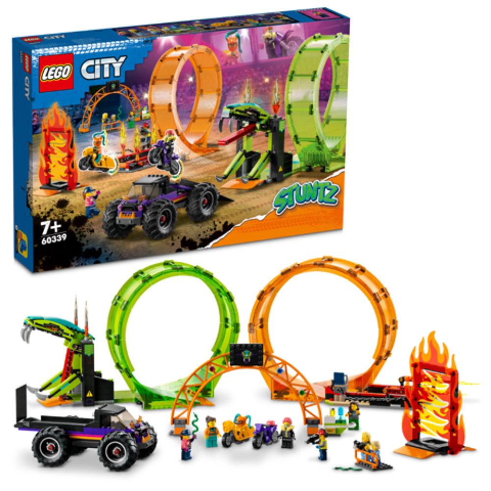 Lego Double Loop Stunt Arena