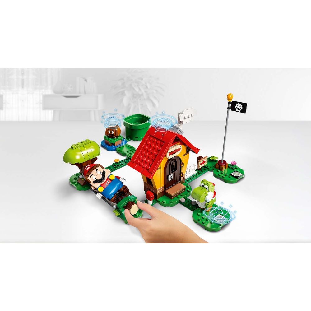 Yoshi Sets De Mario Lego Lego Marios House And Yoshi Expansion Set
