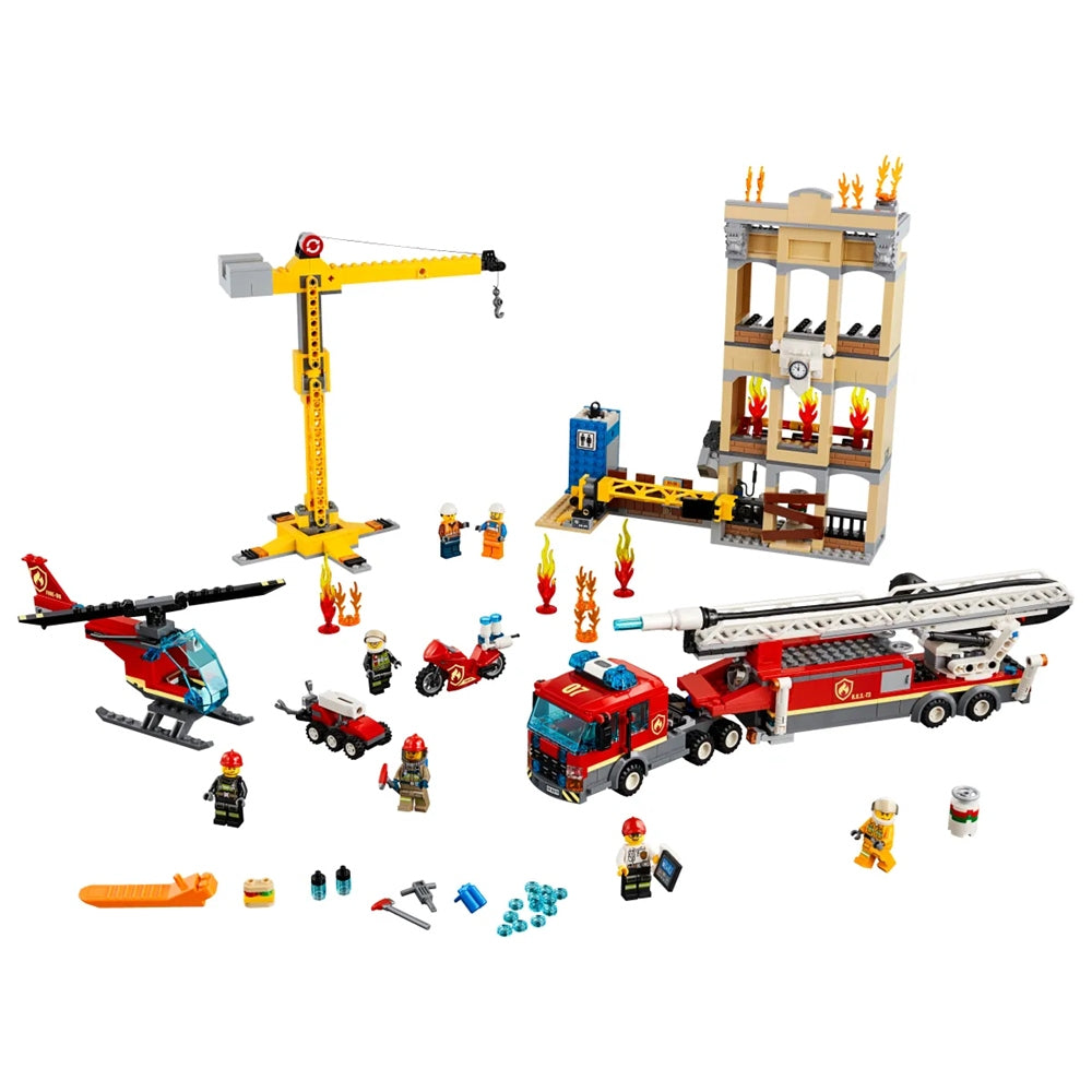 Lego City Downtown Fire Brigade (943 Pieces)  Image#3
