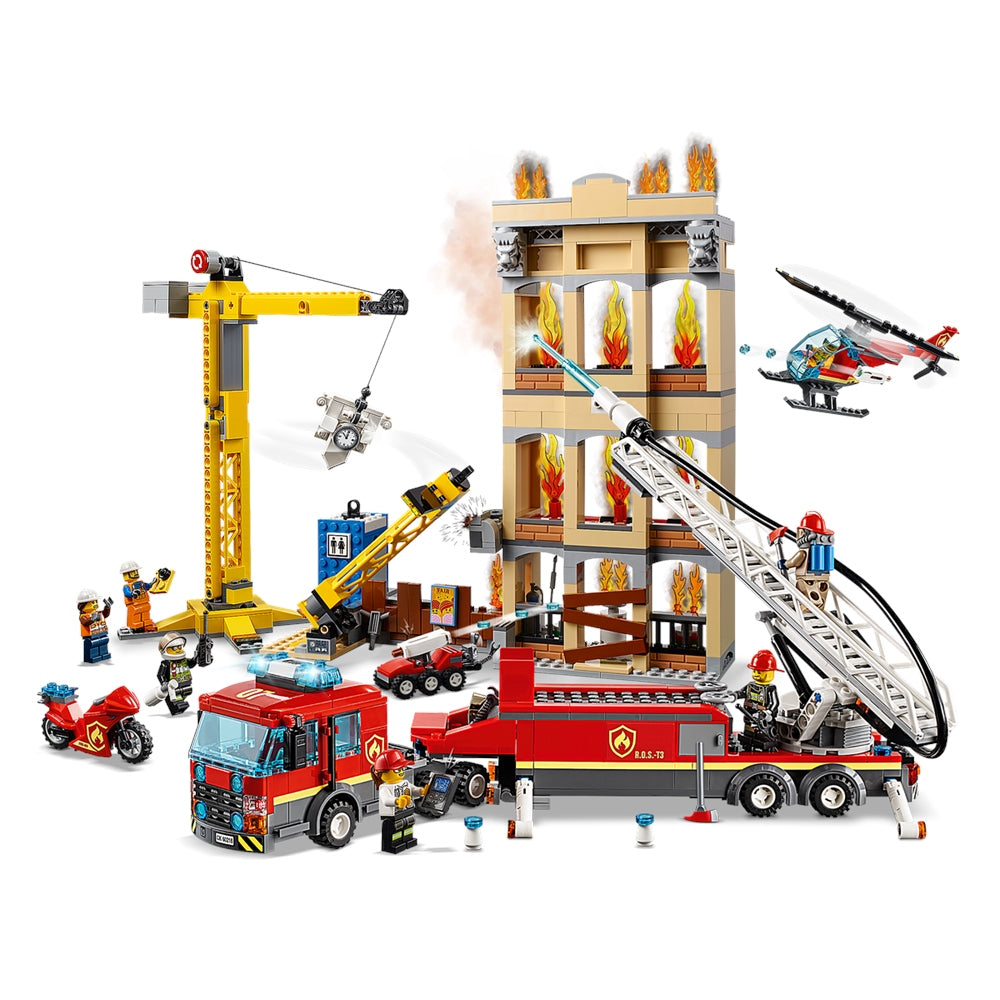 Lego City Downtown Fire Brigade (943 Pieces)  Image#2