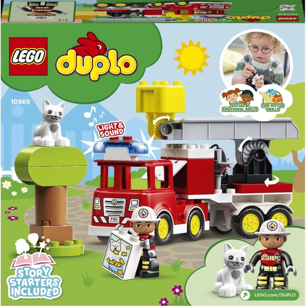 Lego Rescuing Fire Lego Rescue Fire Engine – Toys4me