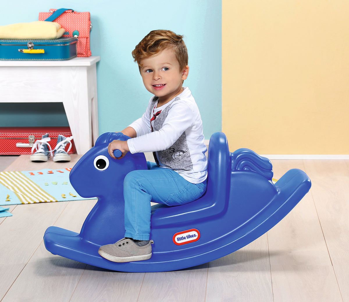 Little Tikes Rocking Horse Blue  Image#2