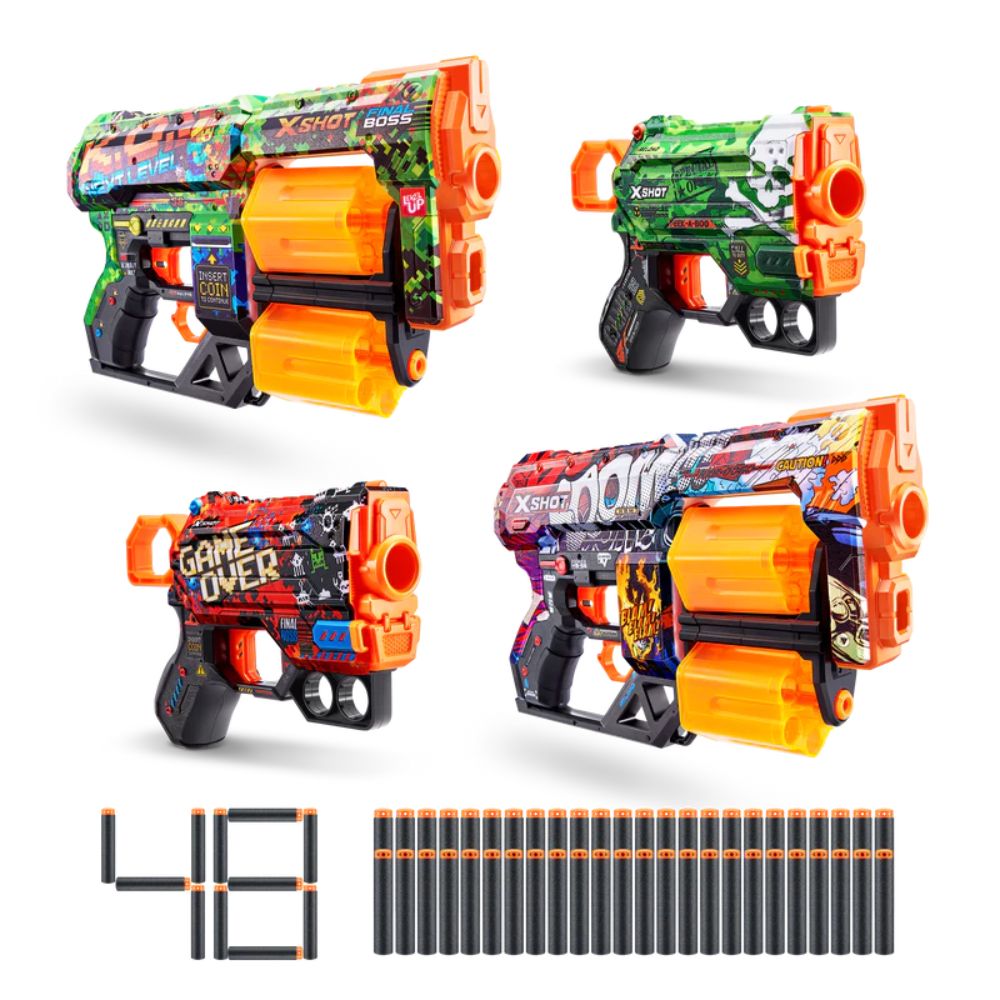 X-Shot Skins Mix Combo 2 Pack X-Shot Skins Mix Combo 2 Pack