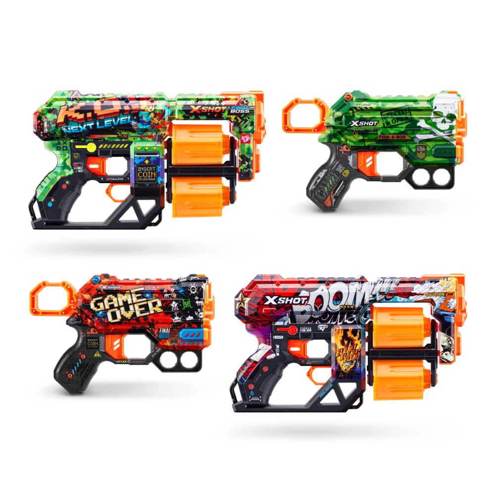 X-Shot Skins Mix Combo 2 Pack X-Shot Skins Mix Combo 2 Pack