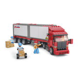 Sluban Double Van Freight Train  345 Pcs  Image#3