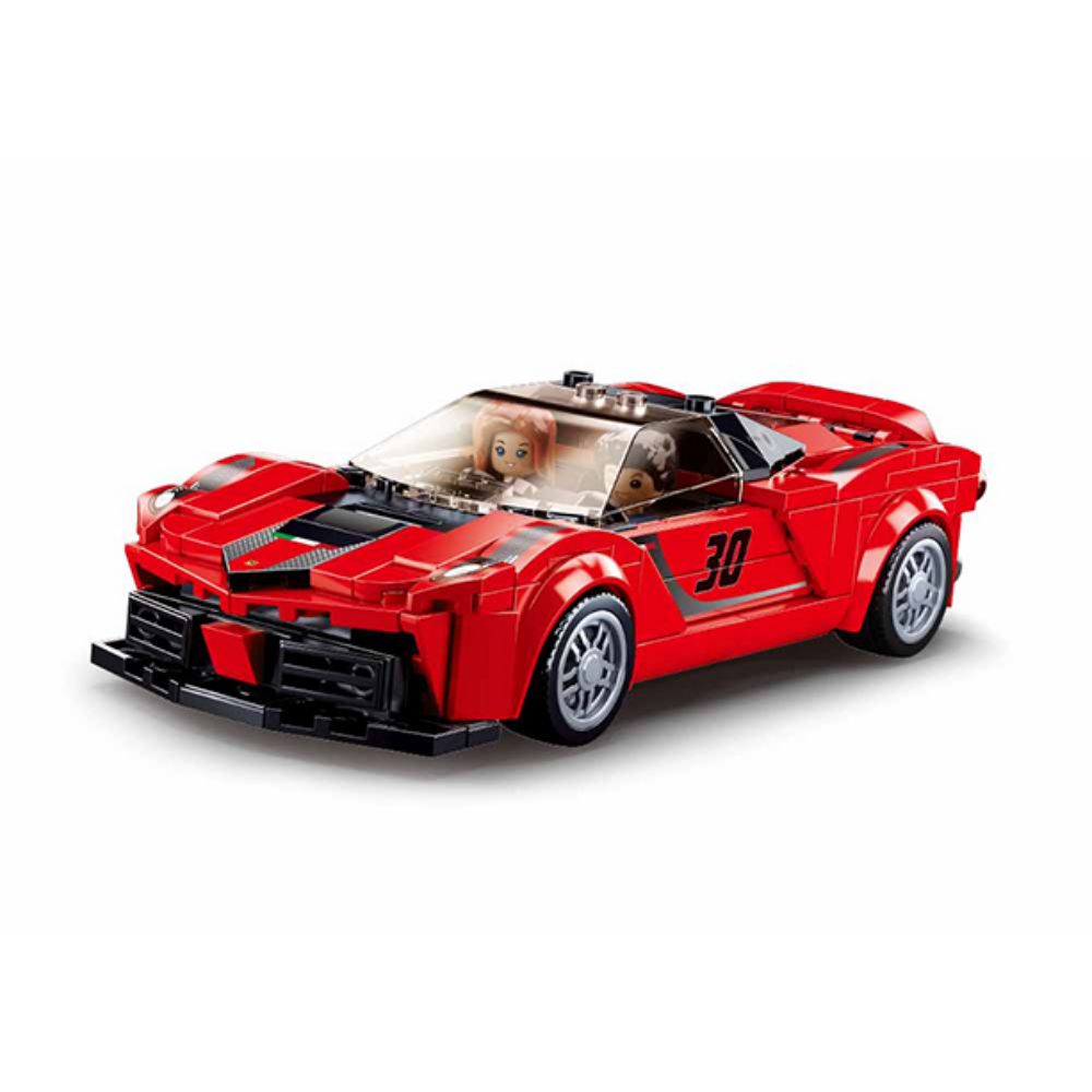 Sluban - Model Bricks Italian Super Car Red 262 pcs
