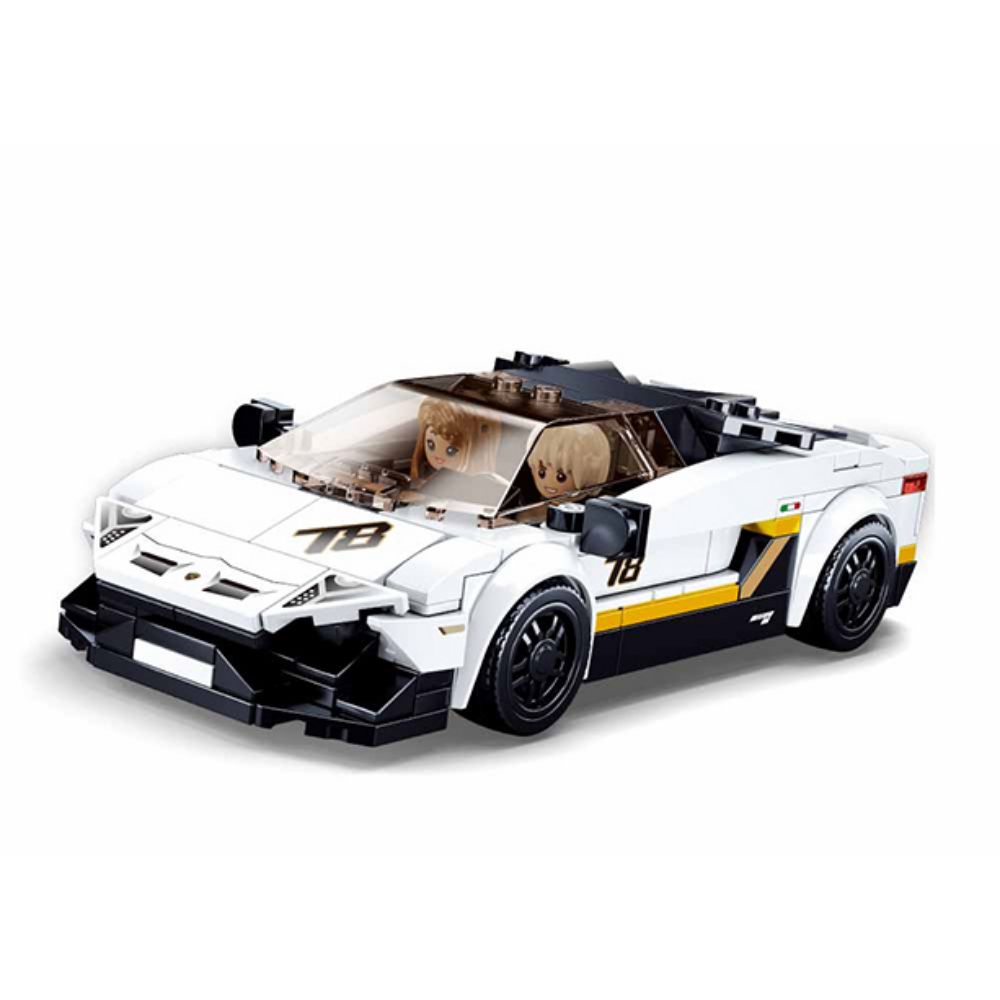 Sluban - Model Bricks Italian Super Car White 276 pcs
