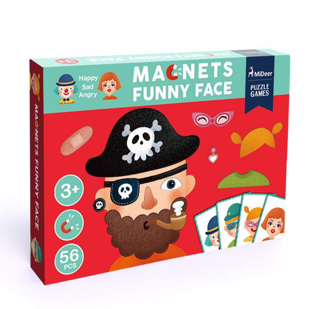 Mideer Magnetic Funny Face Puzzle  Image#1