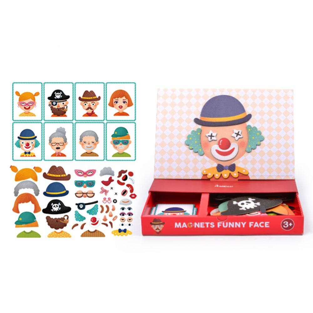 Mideer Magnetic Funny Face Puzzle  Image#4