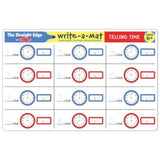 Melissa & Doug Telling Time Write-A-Mat  Image#1