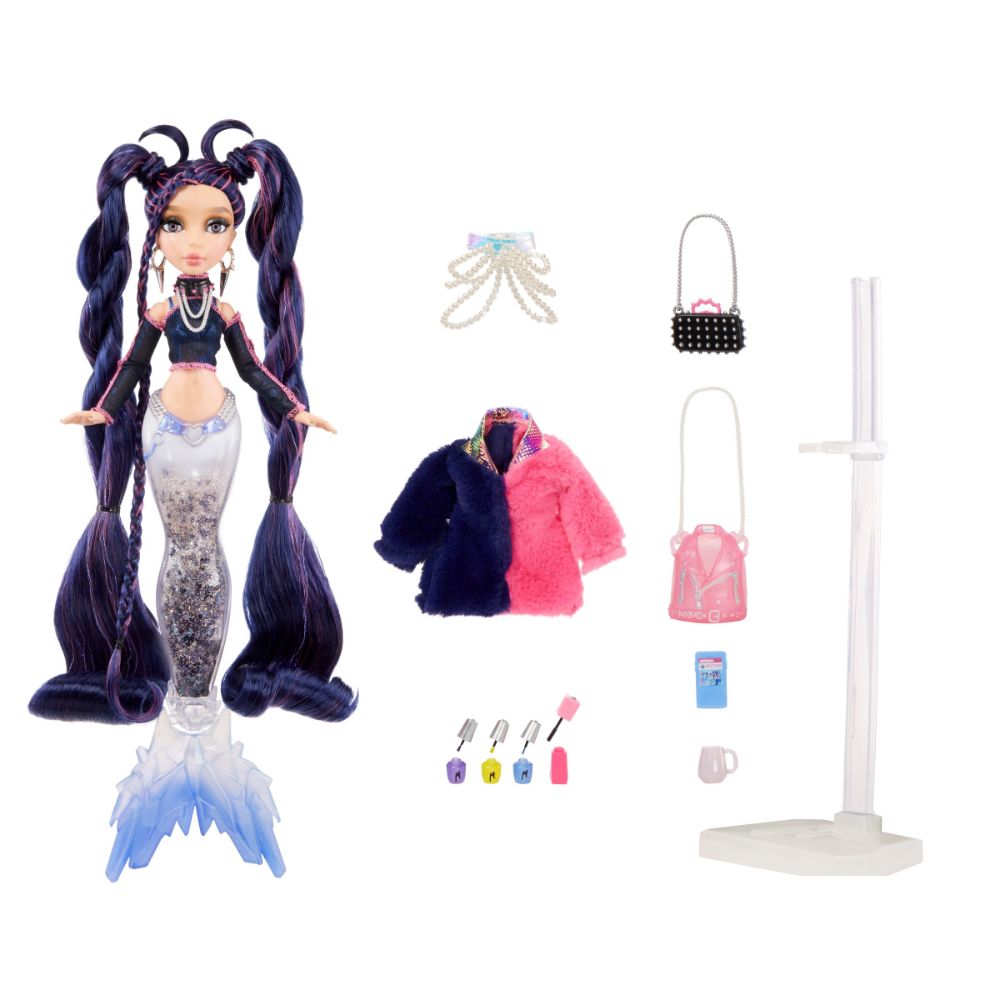Mermaze Mermaidz - Color Change Theme Doll Nera