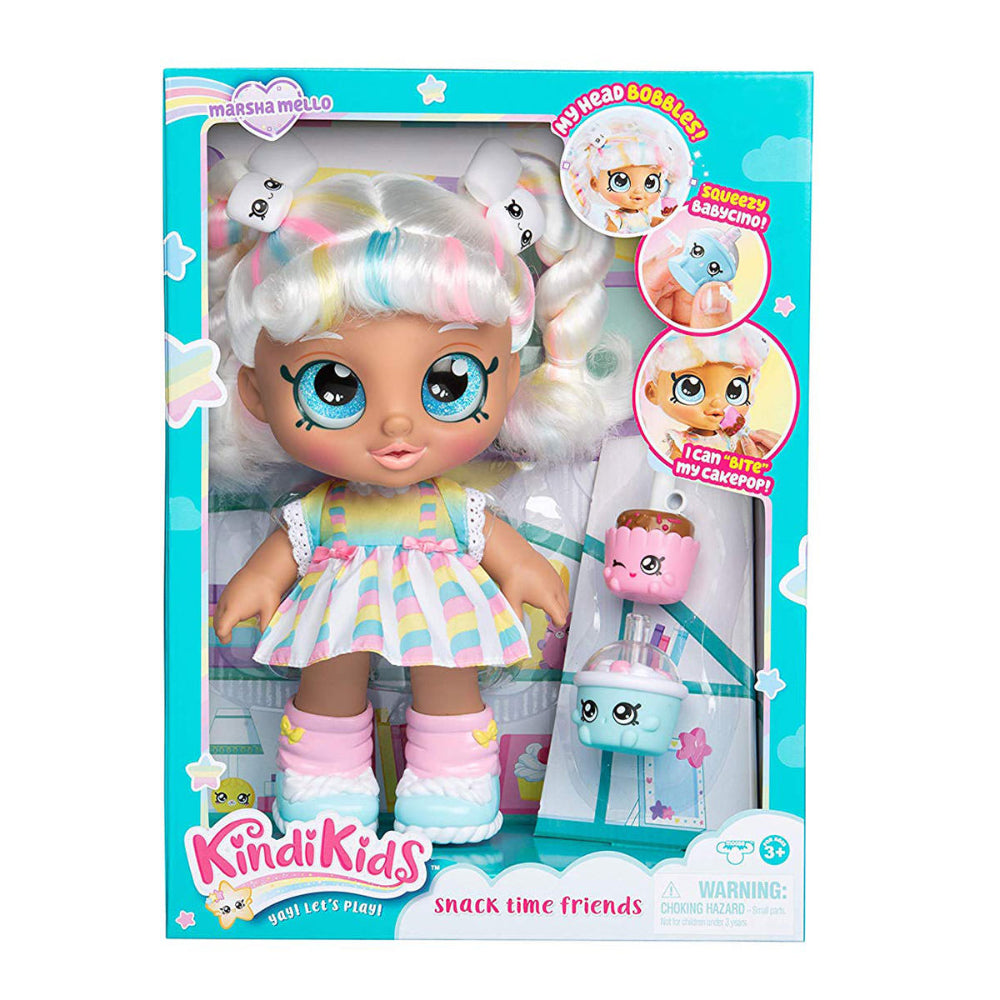 Kindikids Toddler Doll  Snack Time Fun Marshamello  Image#2
