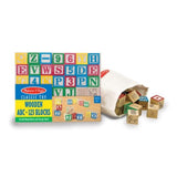 Melissa & Doug Wooden Abc/123 Blocks (Uc)  Image#1