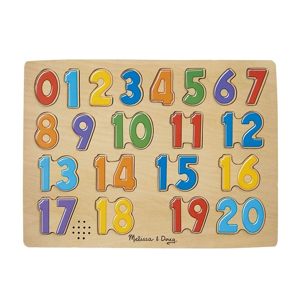 Melissa & Doug Numbers Sound Puzzle  Image#1