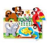 Melissa & Doug Chunky Jigsaw - Pets  Image#1