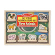 Melissa & Doug My First Wooden Stamp Set - Animals  Image#1