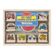 Melissa & Doug My First Wooden Stamp Set - Vehicles  Image#1