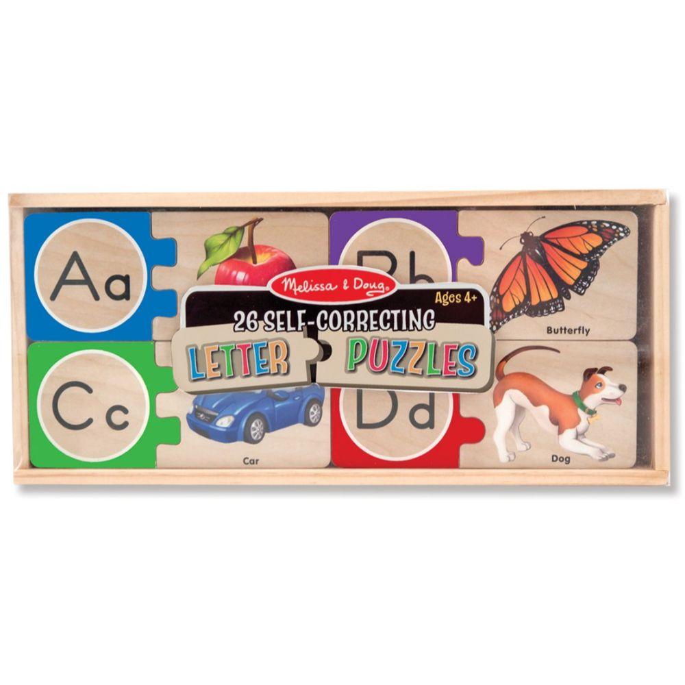 Melissa & Doug Self-Correcting A-Z Letter Puzzles  Image#1