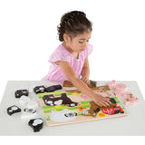 Melissa & Doug Chunky Jigsaw Puzzle Farm Animals  Image#3