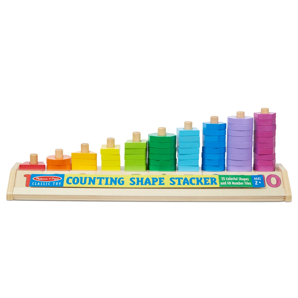 Melissa & Doug Counting Shape Stacker  Image#1