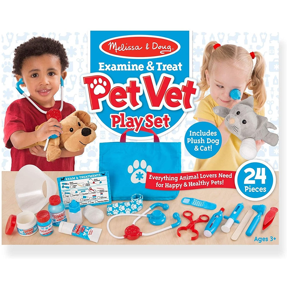 Melissa & Doug Examine & Treat Pet Vet Play Set  Image#2