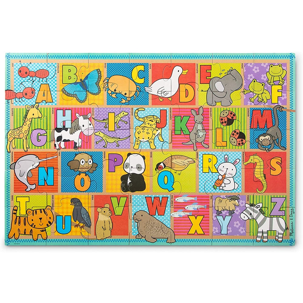 Melissa & Doug Np Giant Floor Puzzle - Abc Animals  Image#1
