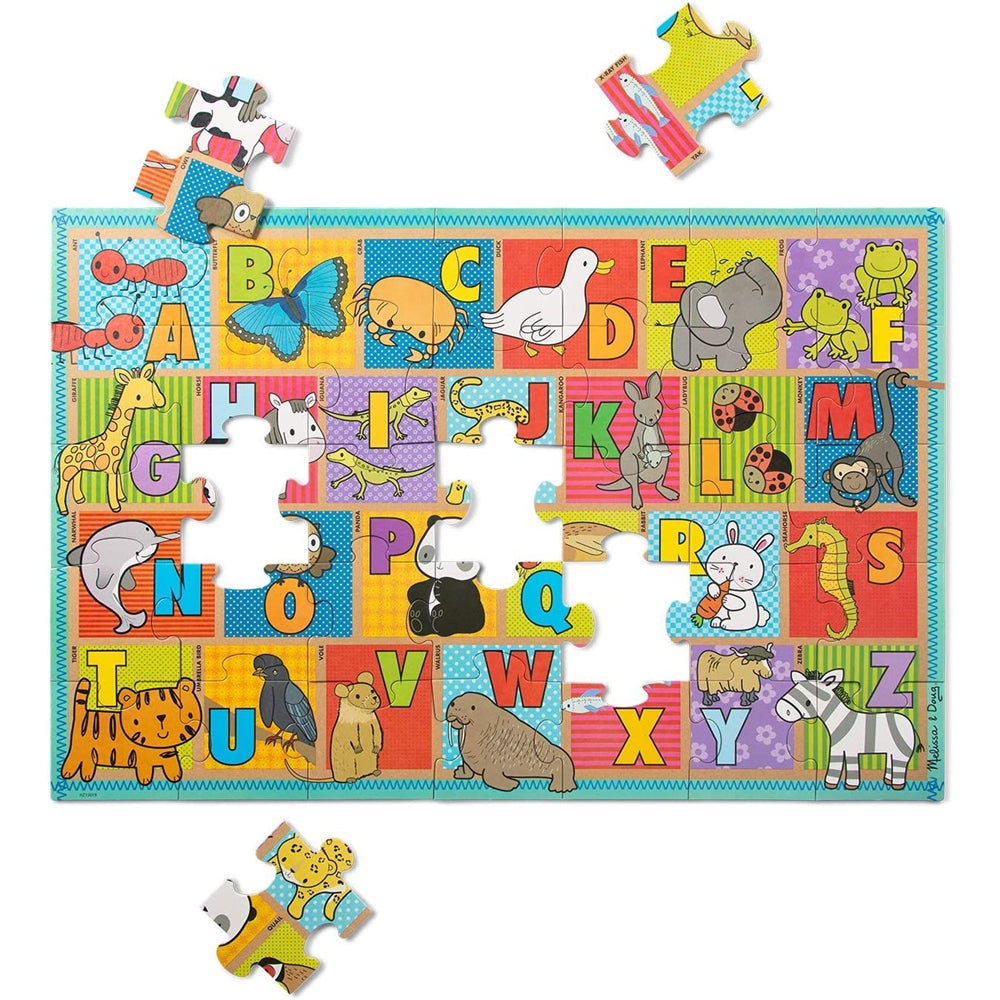 Melissa & Doug Np Giant Floor Puzzle - Abc Animals  Image#2