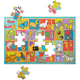 Melissa & Doug Np Giant Floor Puzzle - Abc Animals  Image#2
