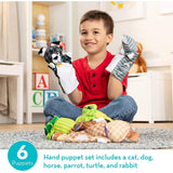 Melissa & Doug Pet Buddies Hand Puppets (6 Pc)  Image#4