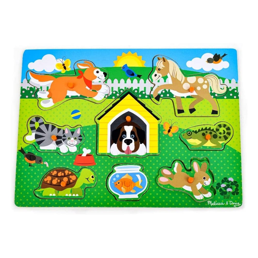 Melissa & Doug Pets Peg Puzzle  Image#1