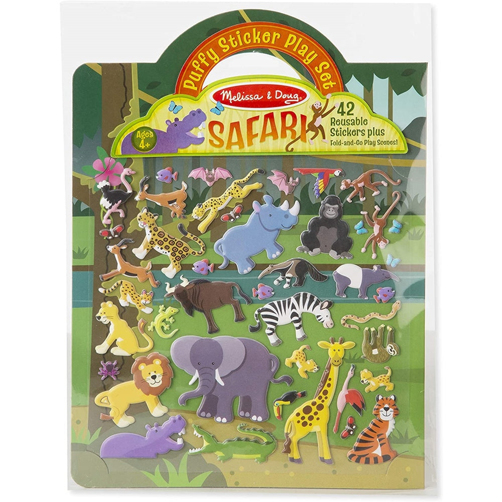 Melissa & Doug Puffy Sticker Play Set - Safari  Image#1